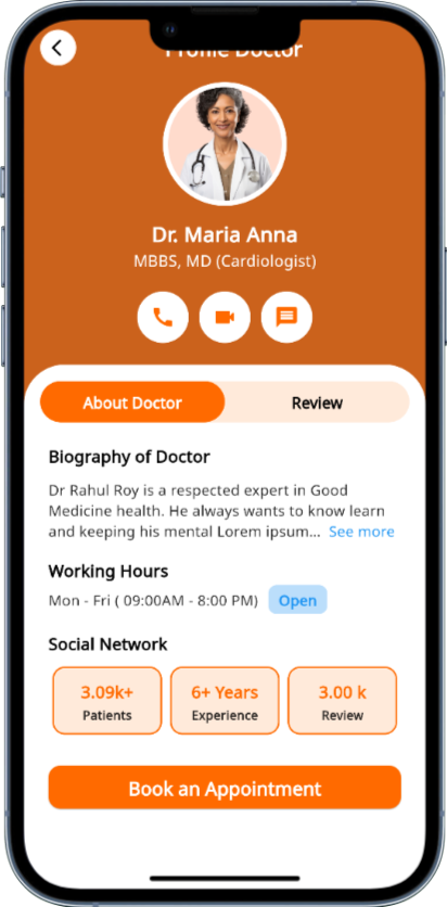 Doctor consultation screenshot 4